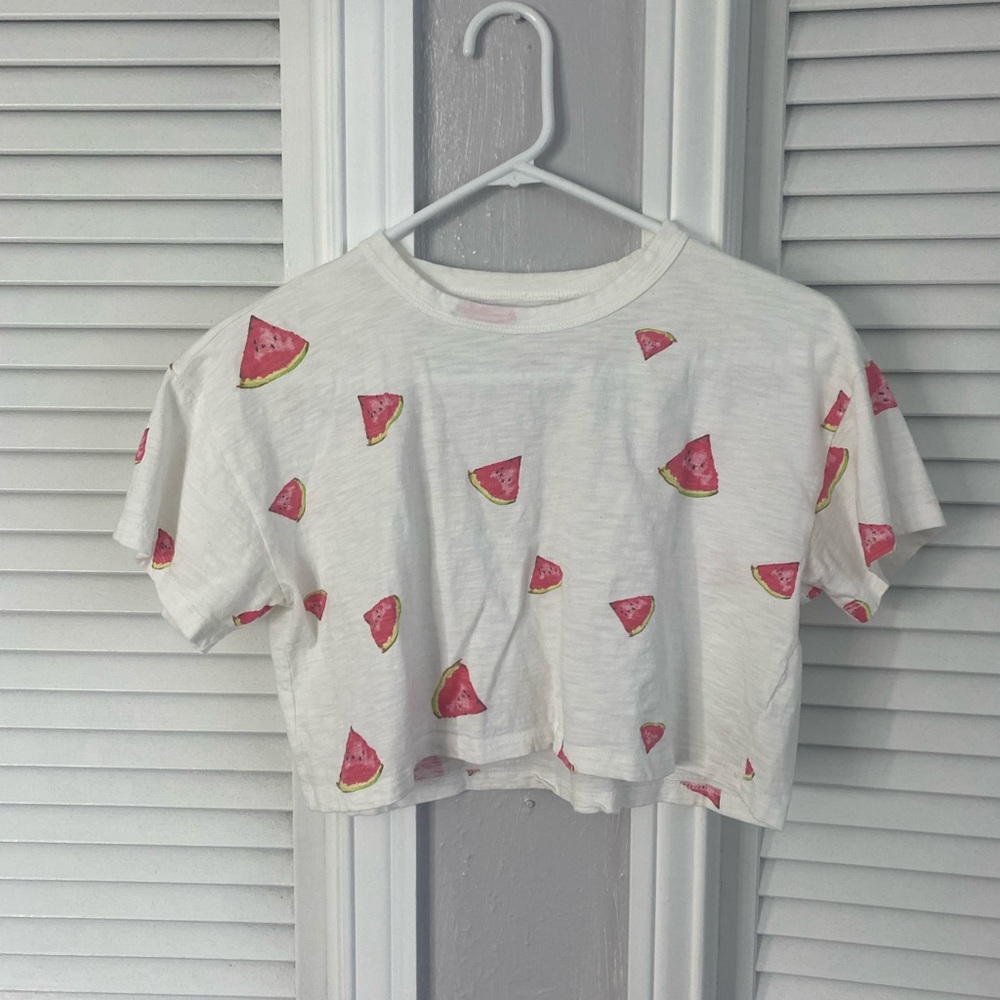 pretty white watermelon top